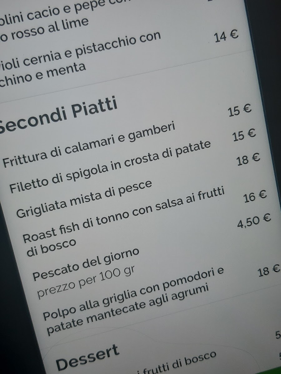 Menu Lo Scorfano Allegro Roma-4