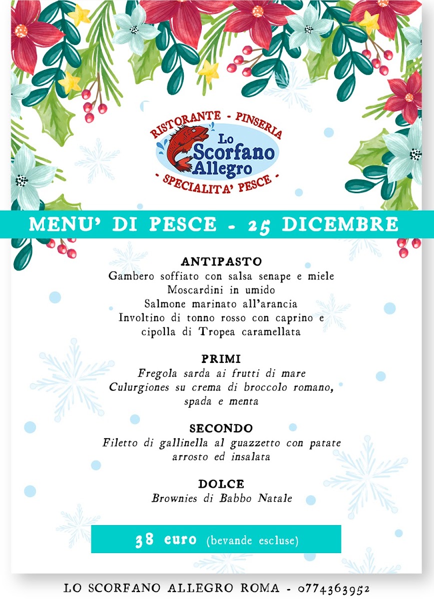 Menu Lo Scorfano Allegro Roma-6